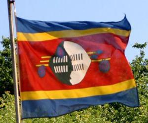 пазл Флаг Свазиленда